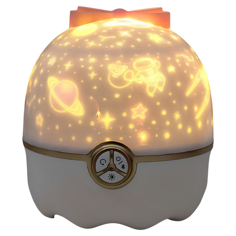 Lampara Proyector Mariposa y Estrellas con Musical Bluetooth