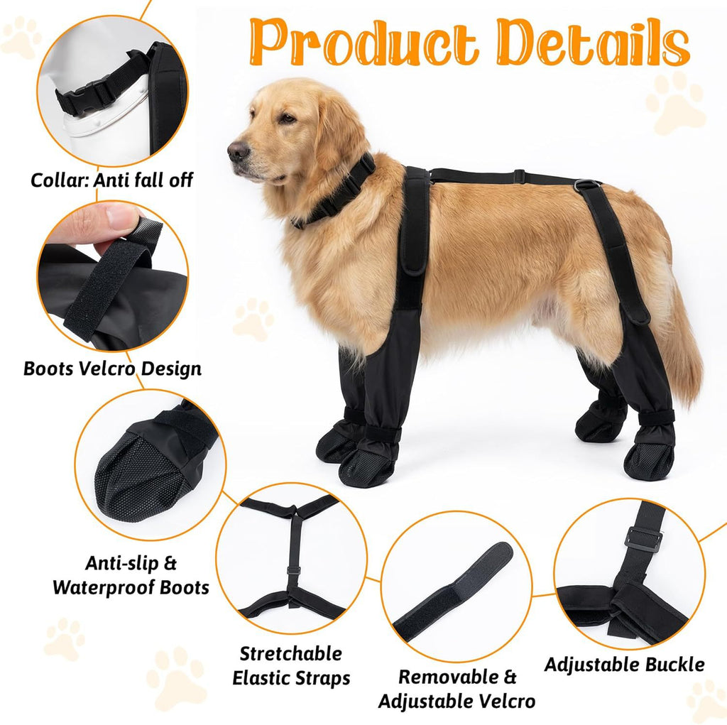 Zapatillas Antideslizantes para Perros | Protección y Comodidad
