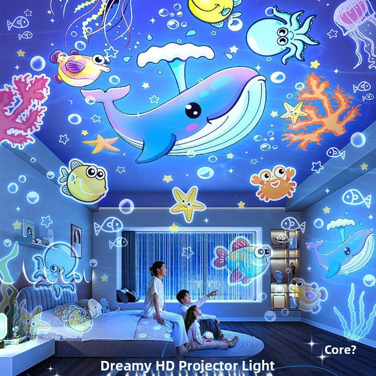 Lampara Proyector Mariposa y Estrellas con Musical Bluetooth