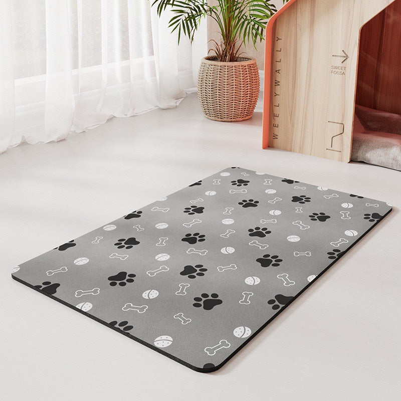 Alfombra absorbente para perros y gatos