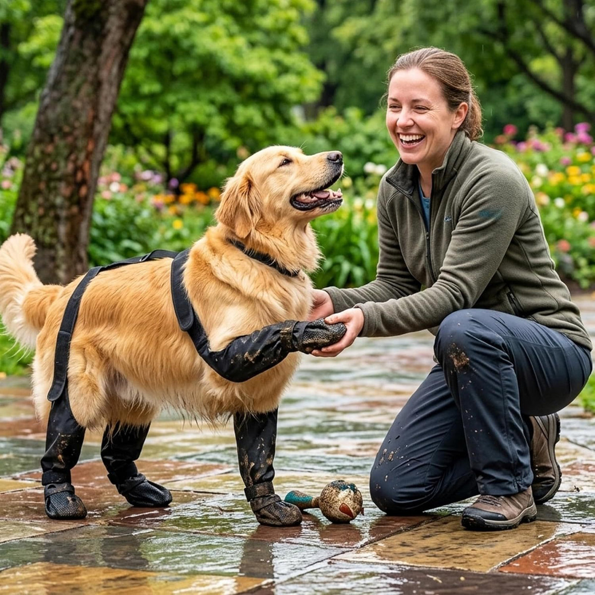 Zapatillas Antideslizantes para Perros | Protección y Comodidad