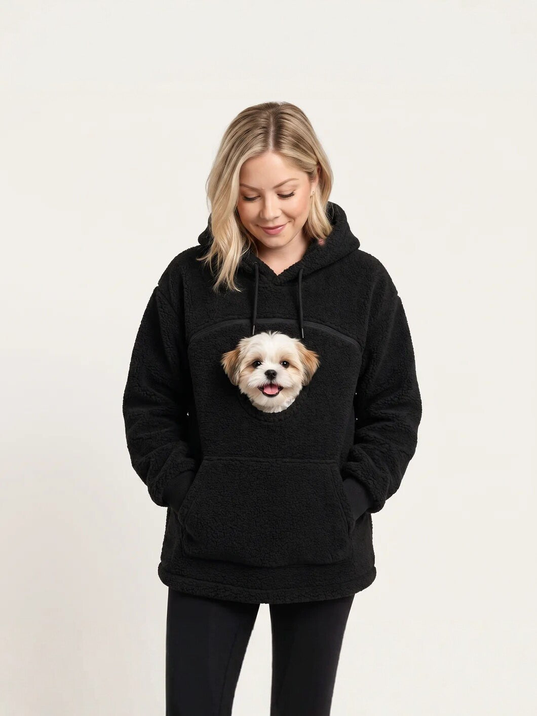 Sudadera con capucha para mascota