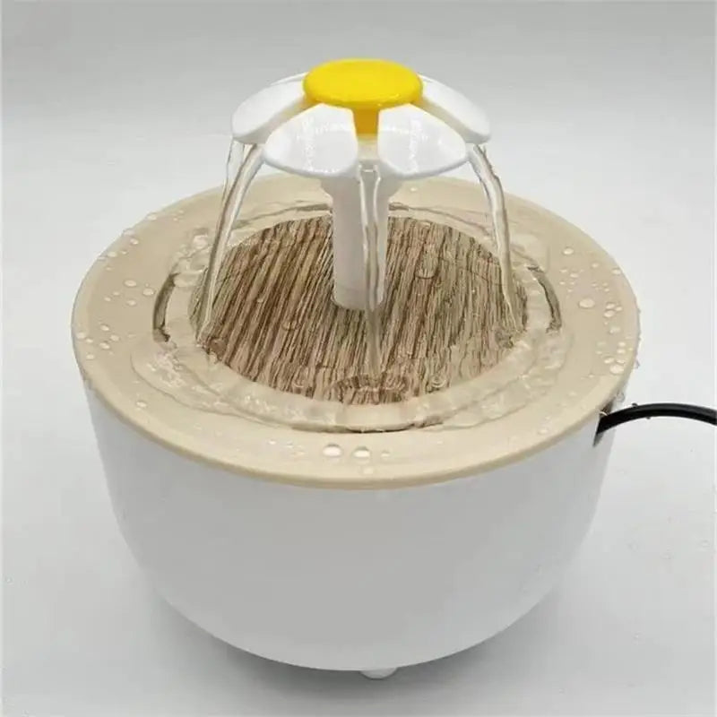 Fuente Automática para Gatos y Perros / Agua Fresca con filtro USB Ultra silenciosa.