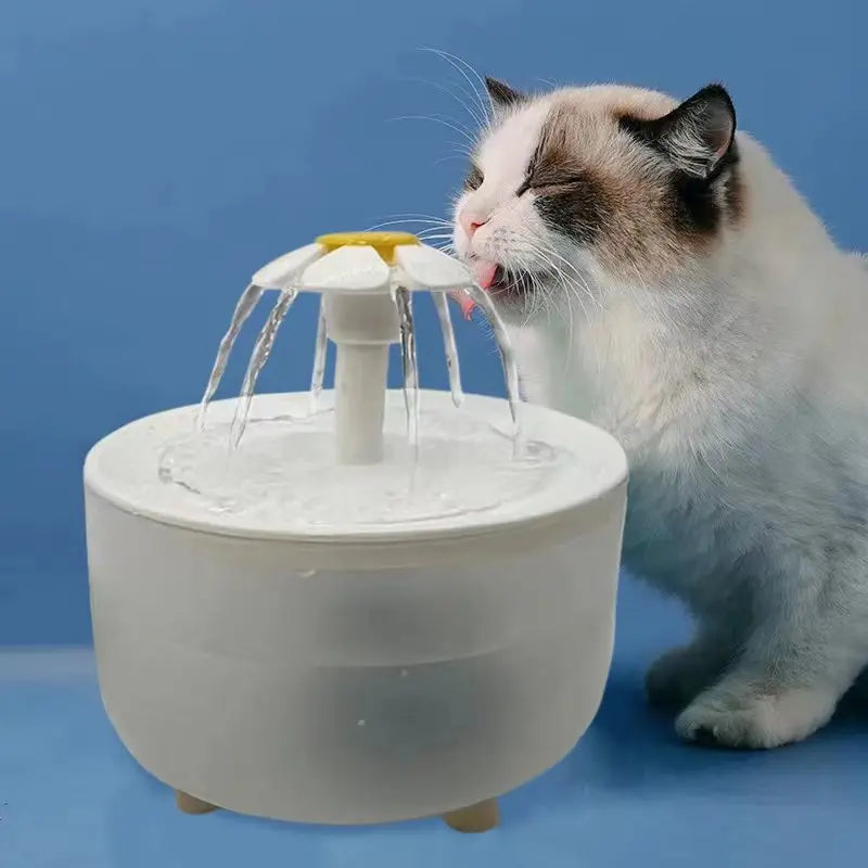Fuente Automática para Gatos y Perros / Agua Fresca con filtro USB Ultra silenciosa.