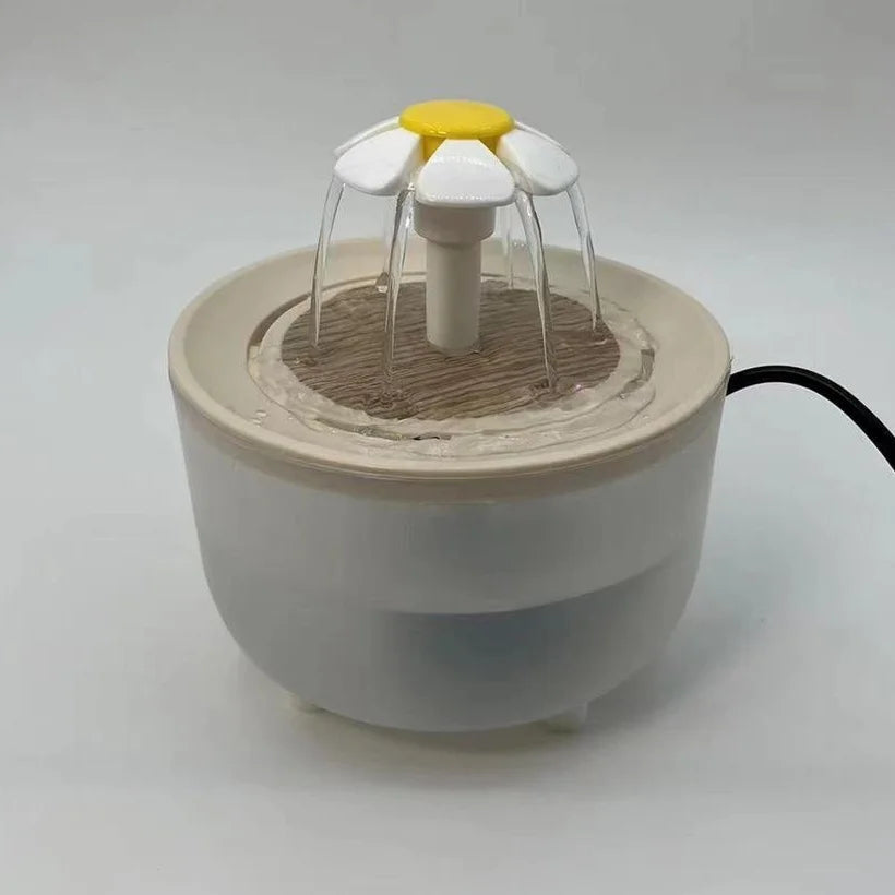 Fuente Automática para Gatos y Perros / Agua Fresca con filtro USB Ultra silenciosa.