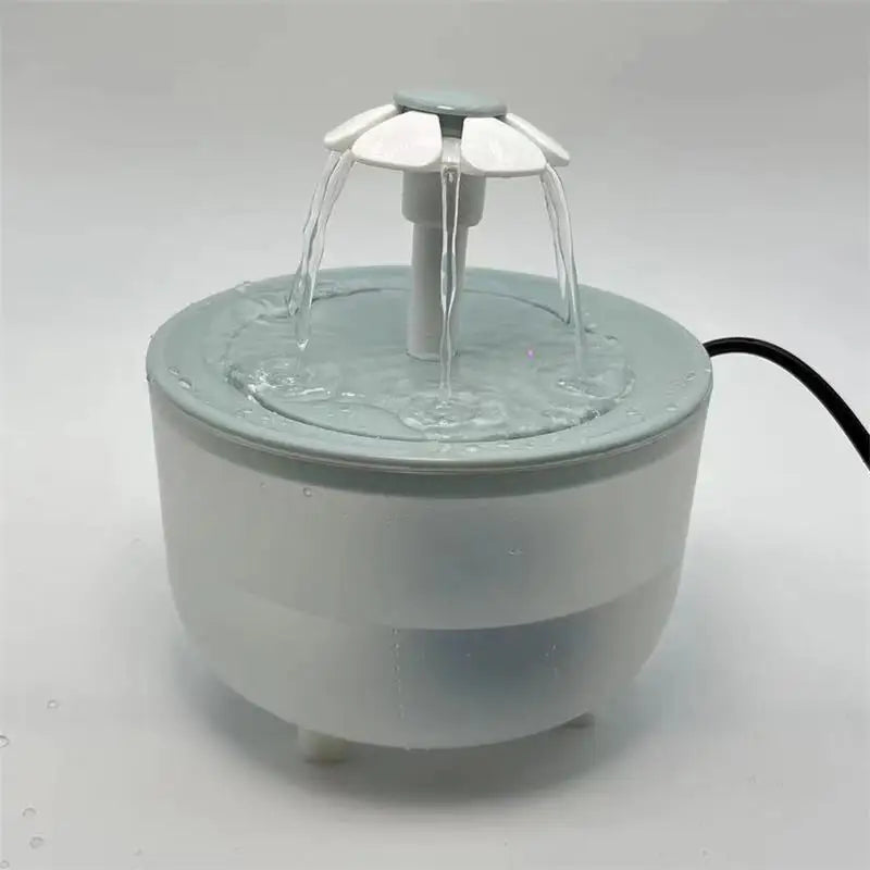 Fuente Automática para Gatos y Perros / Agua Fresca con filtro USB Ultra silenciosa.