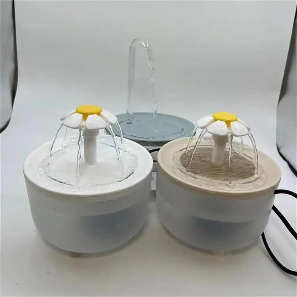 Fuente Automática para Gatos y Perros / Agua Fresca con filtro USB Ultra silenciosa.