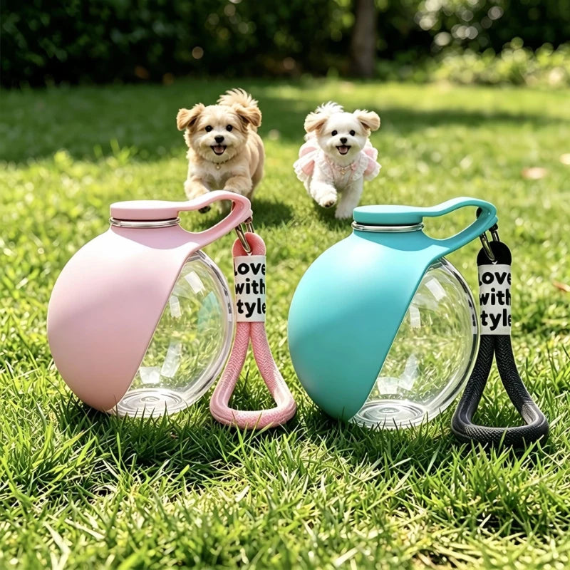 🐶Botella Portátil de Agua para Perros | Bebedero 2 en 1 Antigoteo