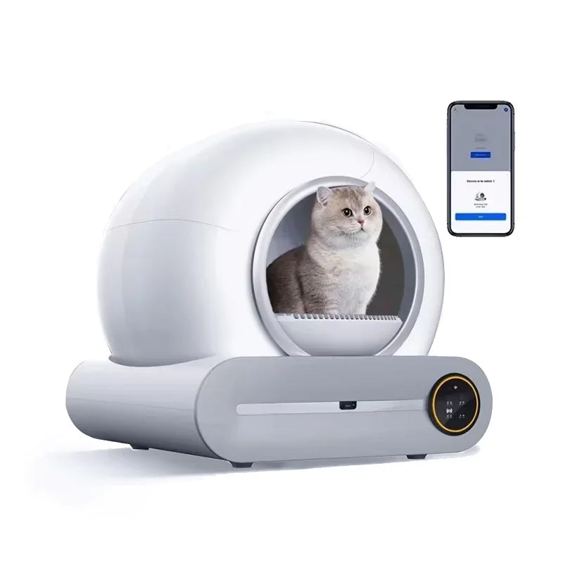 🐱 Arenero Automático Inteligente para Gatos 65L