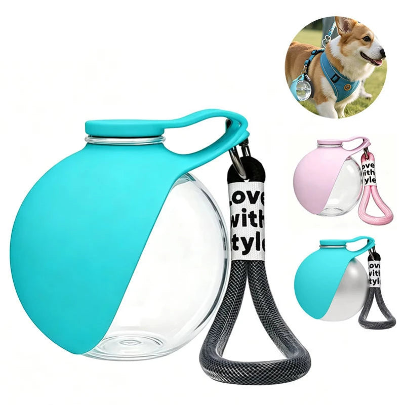 🐶Botella Portátil de Agua para Perros | Bebedero 2 en 1 Antigoteo