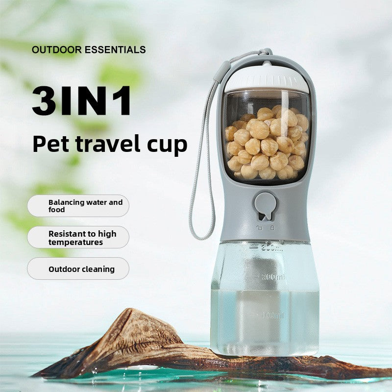Bebedero portátil de viaje para perros y gatos