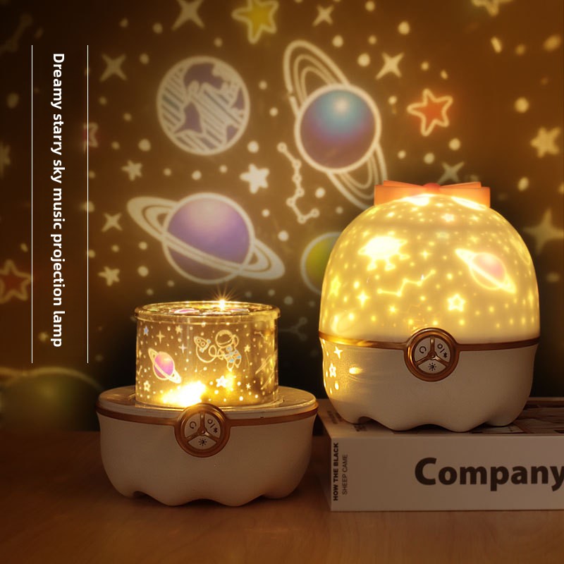 Lampara Proyector Mariposa y Estrellas con Musical Bluetooth