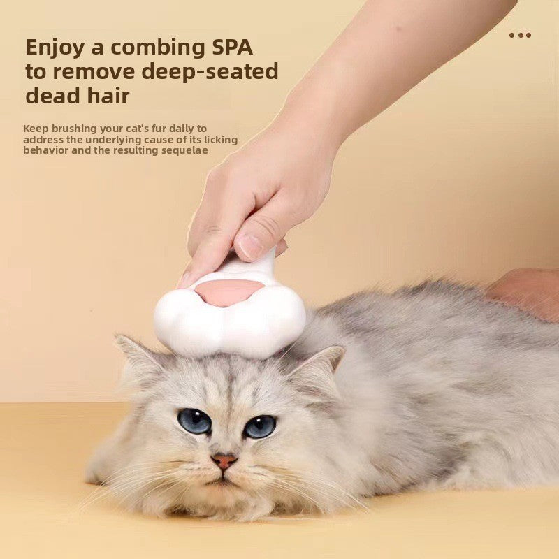 Peine Masajeador y Quitapelo para Gatos.