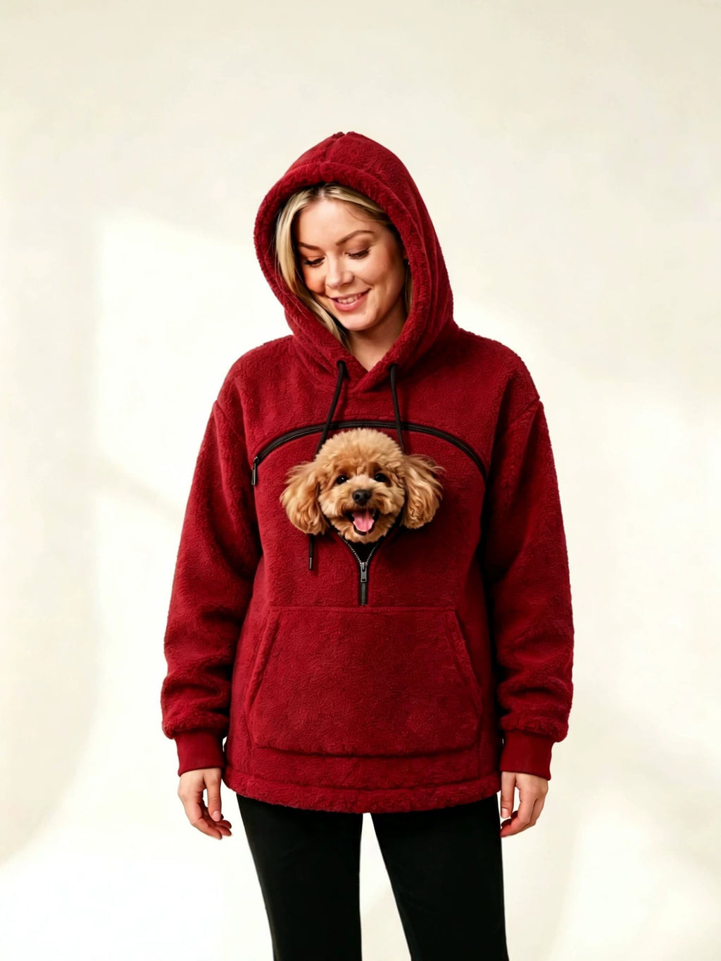 Sudadera con capucha para mascota